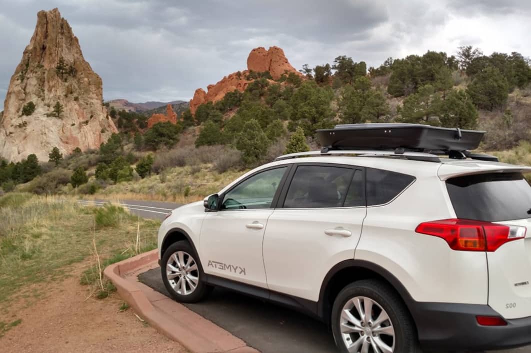 Buildings with car lights timelaps